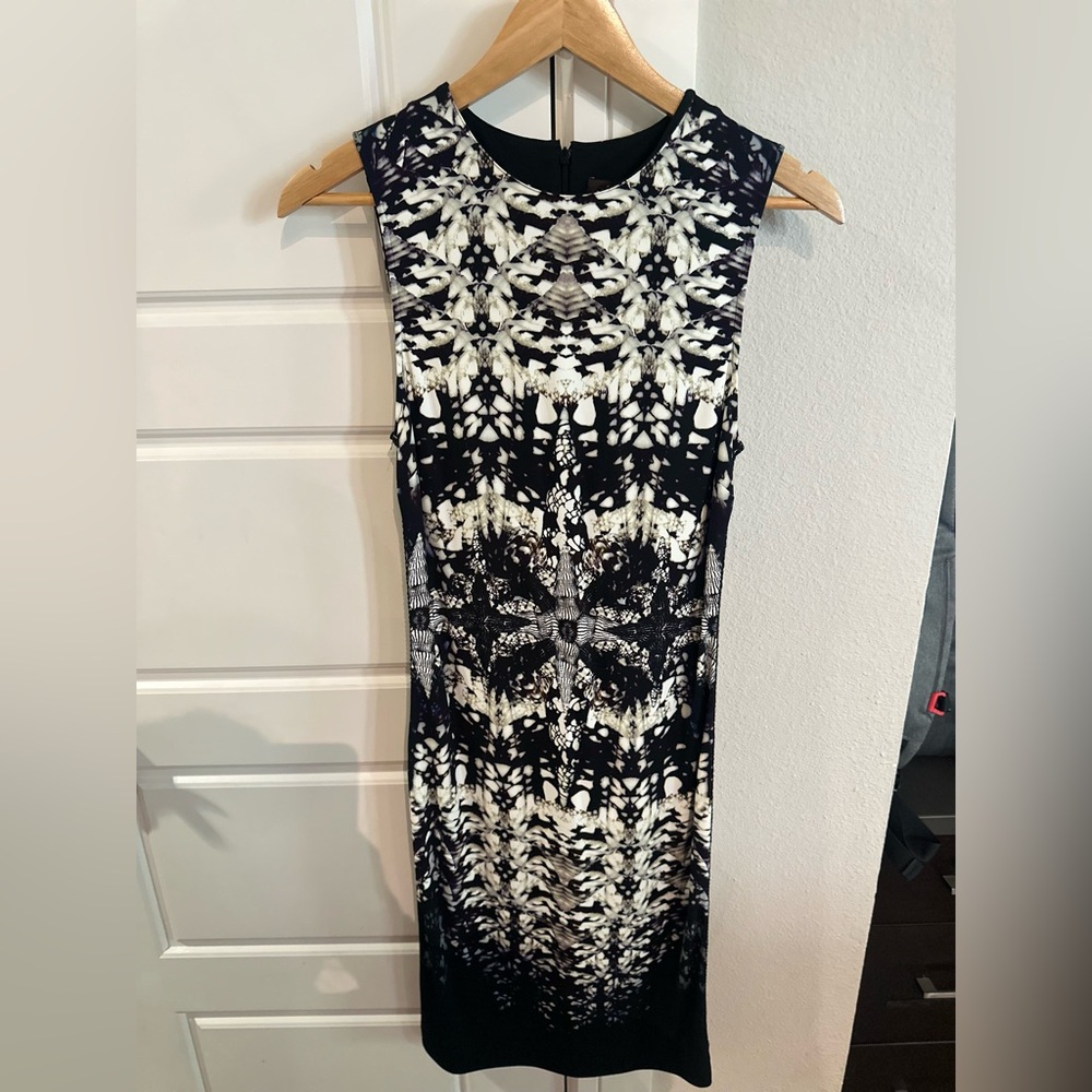 Robert Cavalli dress, size 42 size 6, leather detailing, new with tags